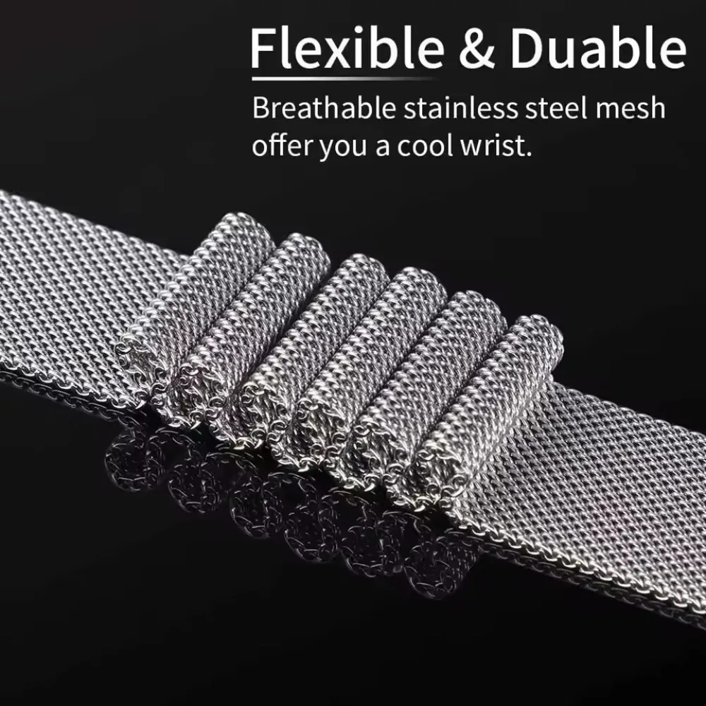 Magnetic Metal Strap - Comfortable Wristband for Smart Watches