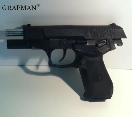 China Qsz-92 Pistol Paper Model Weapon Gun 3D Handmade Drawings Military Paper Spelling Toy 3d paper model paper jigsaw puzzle