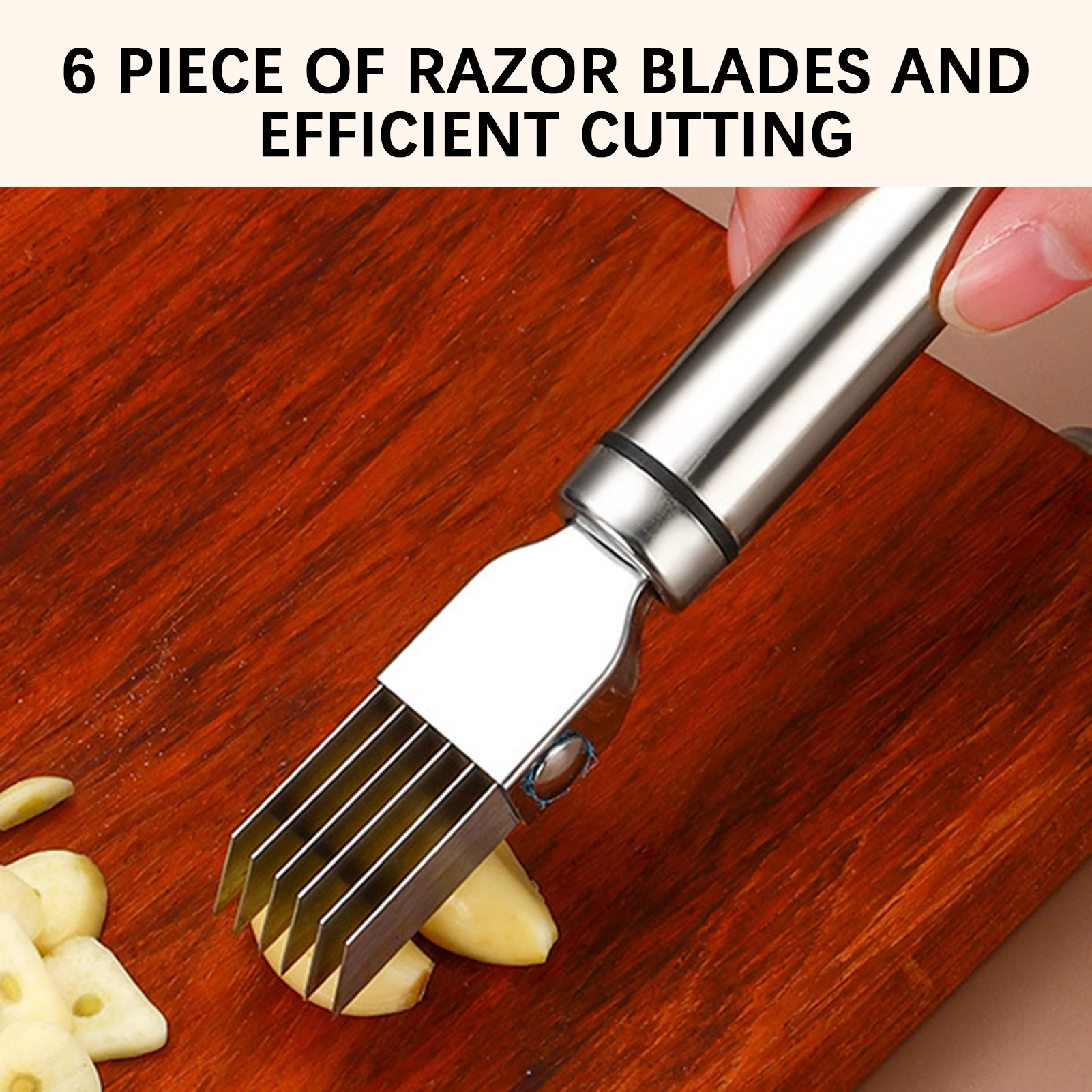 Kitchen Grater Rustproof Stainless Steel Multi Chopper Kitchen Vegetable Cutting Tool