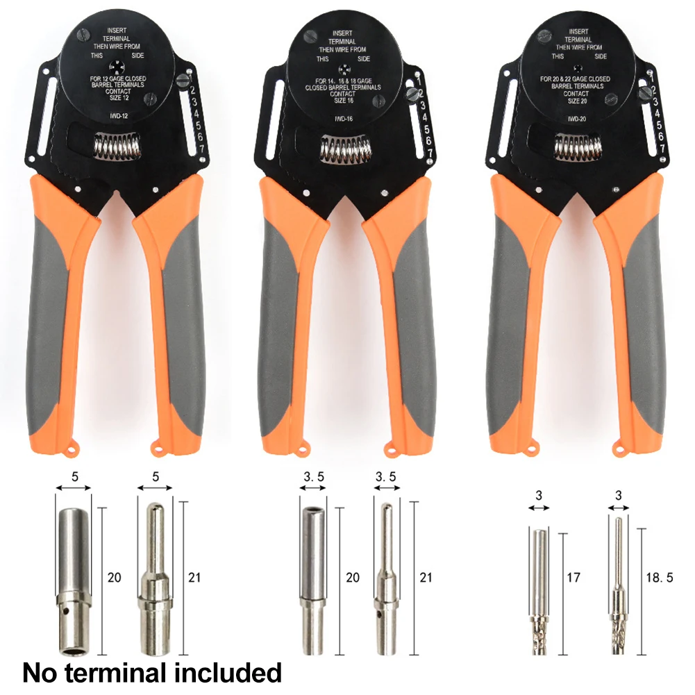 

Tubular Terminal Crimping Pliers Crimper Wire Pliers Mini Ferrule Crimper Tools Hand Tool Crimping Sleeves Kit