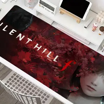 bestselling silent hill themed mousepad, xxl, computer accessory, protective pad, large laptop desktop pad, gaming keyboard pad.