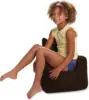 Reading, and Watching TV,  Chair, Microsuede - Chocolate 4