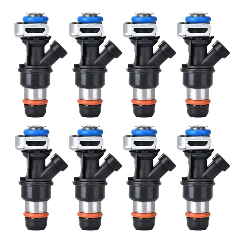 

8Pcs Fuel Injectors Accessory Parts Kit For 99-07 Chevy Silverado GMC SIERRA YUKON 4.8 5.3 6.0 25317628 25323974