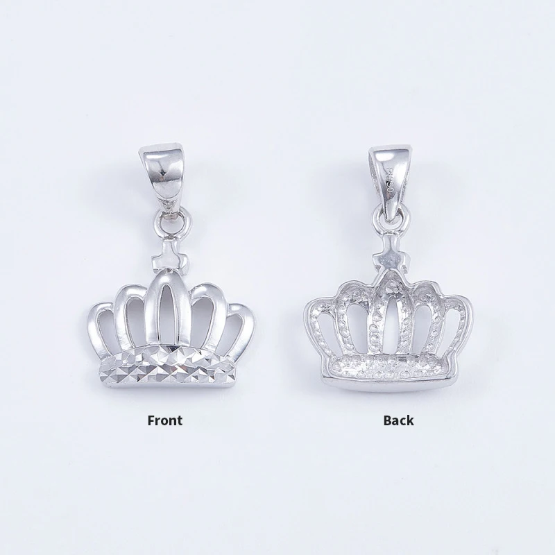 BALRYKE Pt950 Platinum Crown Pendant No Chain