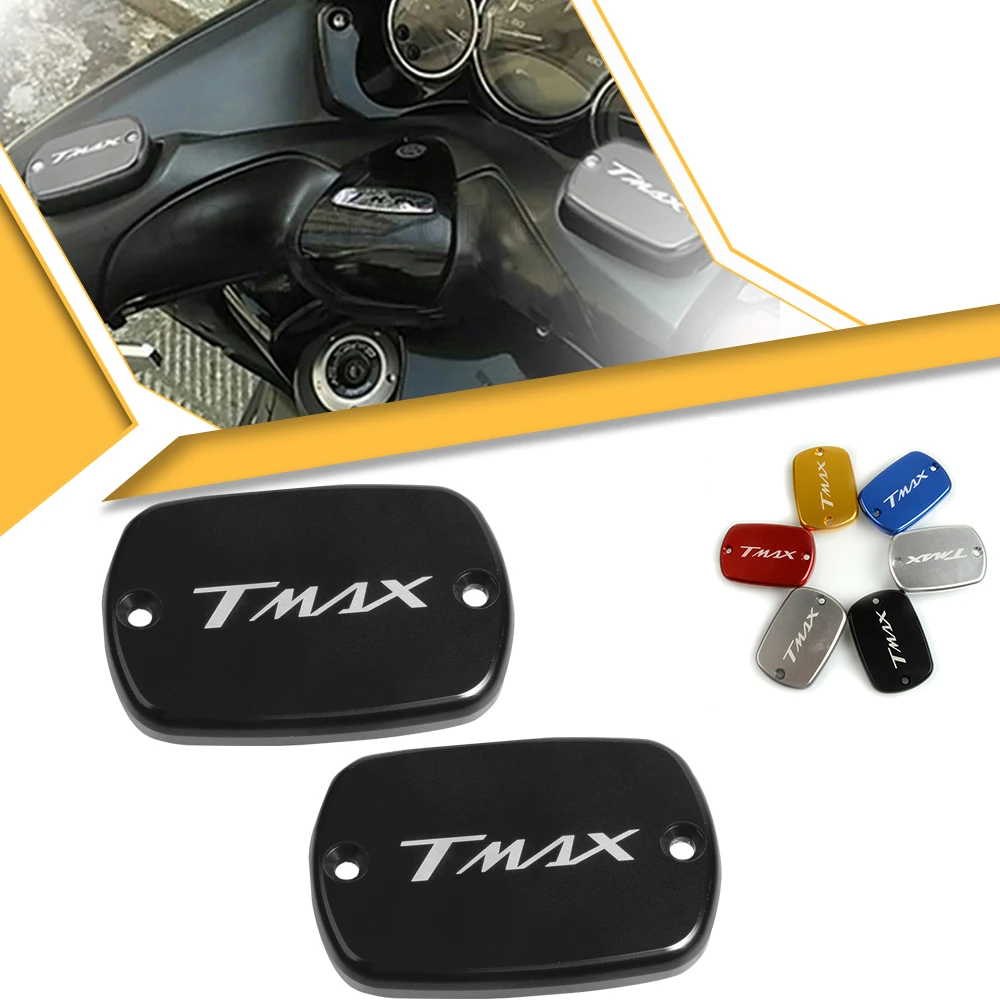 

For YAMAHA T-Max 500 TMAX 500 TMax 530 TMAX 560 LOGO Motorcycle Brake Fluid Tank Cap Fluid Oil Reservoir Cover tmax500 t-max 560