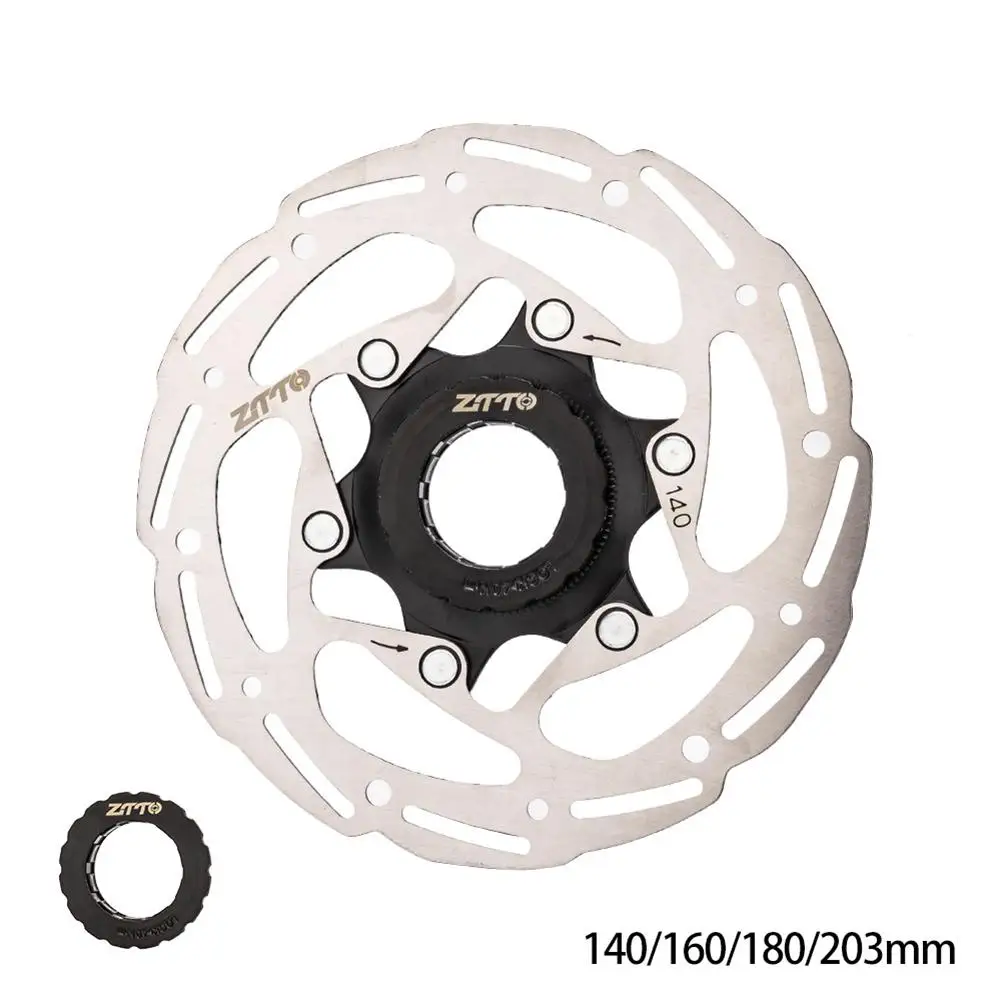 Bicycle Center Lock Disc Brake Rotor 140mm/160mm/180mm/203mm Mtb Road