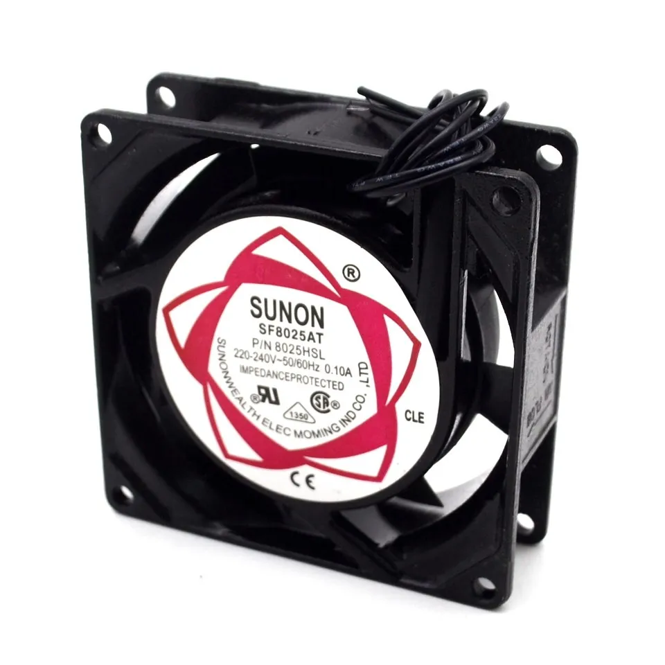 Ventilador de Refrigeração para Sunon Sf8025at Ventilador ac Manga 220v 80x80x25 mm 80 mm x 80 mm 2082hsl - Imagem 6
