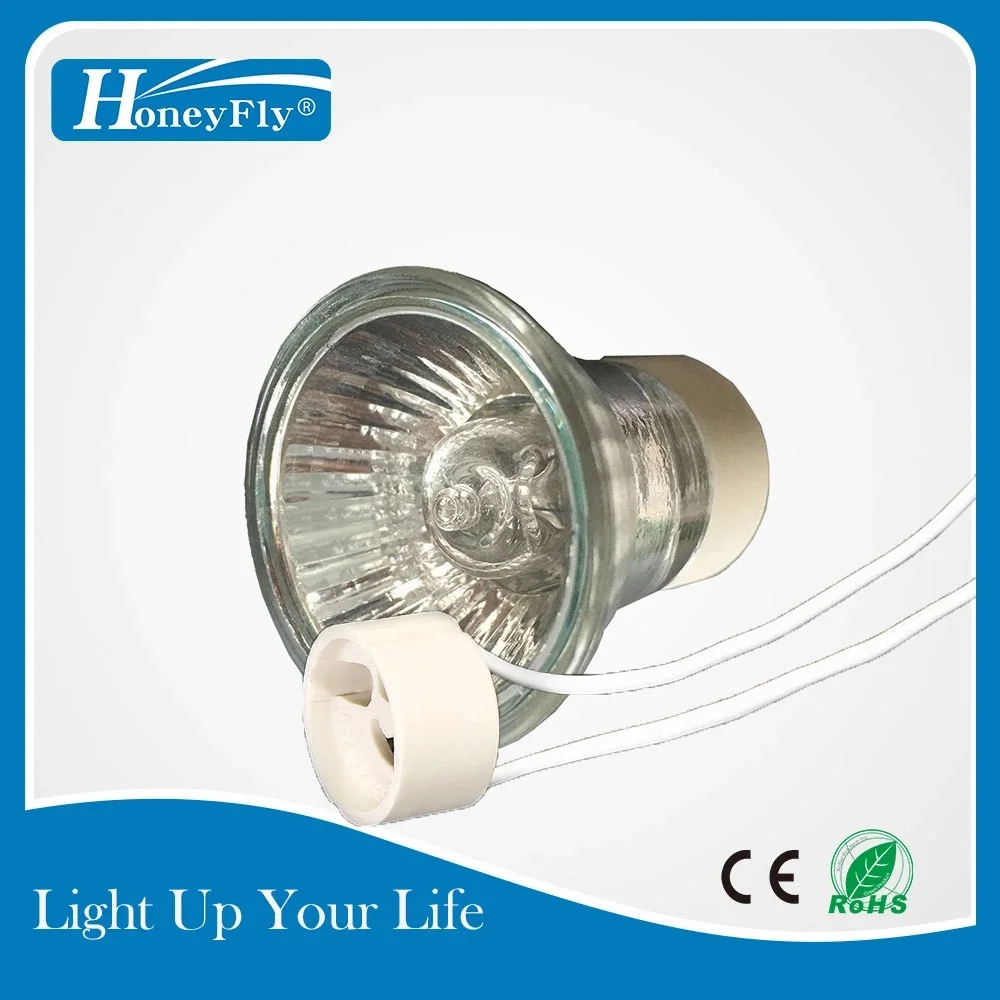 Luxvista Mini ampoules halogènes GU10, 35W blanc chaud 2700K à intensité  variable équivalent à des ampoules LED 3W 360 lumens halogènes 120 degrés  pour lampe à lave, AC 220V-240V, lot de 8 