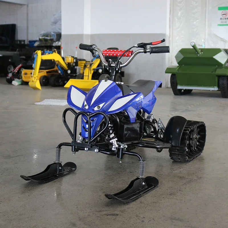Latest Cheap 350W Electric Kids Snow Scooter Mini Snowmobiles