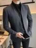 Men's White/Black Blazer Single Breasted Formal Man Suit Jackets Men's Stage Clothing for Men Male Blazer One Coat for Party 3