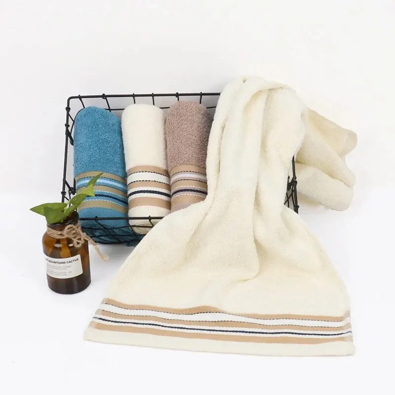 Cotton Towel Thickened Absorbent Towel Quick Absorbent Soft Quick Dry Face Bathroom Hotel Travel Supply 2pcs thickened towel,cotton towel,face towel