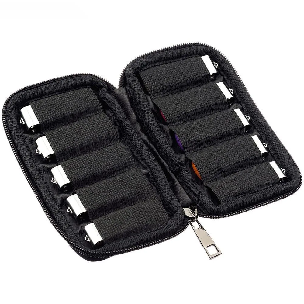 Portable Dustproof Flash Drive Organizer & Accessories Storage Bag - Shockproof USB Holder for Thumb Drives, SD Cards & Cables