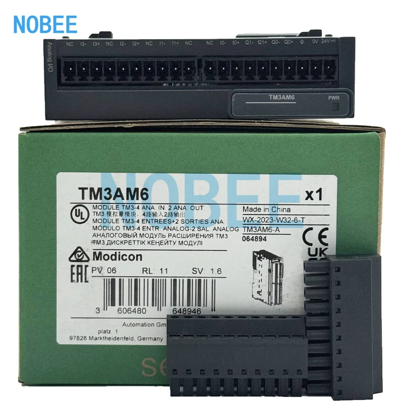 New Modicon TM3 module TM3AM6 TM3AI4 TM3TM3 TM3AQ4 TM3AI8 TM3TI4 TM3DI32K TM3DI16 TM3DI16K TM3DI8 TM3DM24R TM3DQ8R TM3DQ16TK