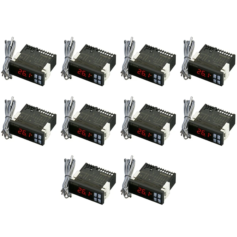 

10X LILYTECH ZL-6231A, Incubator Controller, Thermostat With Multifunctional Timer, Equal To STC-1000, Or W1209 + TM618N