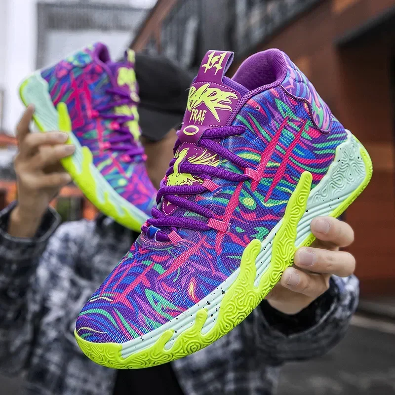Basketball Shoes Breathable and Comfortable Sneakers Training Sports Basketball Sneakers Men's Shoes 4