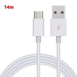 Pure Copper Core USB to Type - C Data and Charging Extension Cable (Various Lengths) (14m)