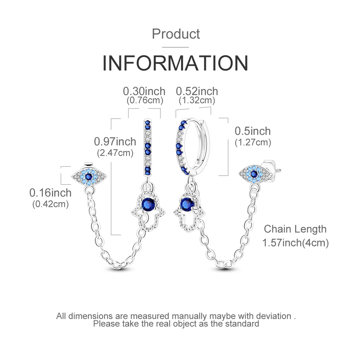 Orstarry S925 Sterling Silber Achteckige Quaste Ohrringe Vielseitige Creolen Für Frauen Schmuck Original Geburtstag Party Geschenke – Detail 9