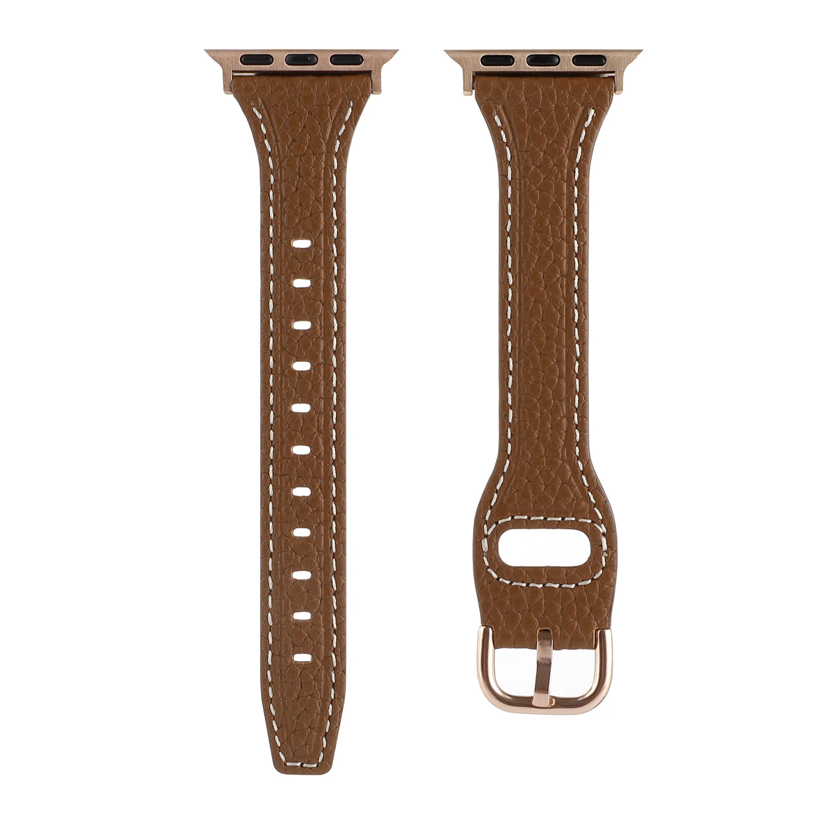Genuine Leather Strap for Apple Watch Ultra Band 8 7 6 5 4 3 2 1 SE Lady Bracelet Apple Watch 49 44 45 42 41 40 38 for iWatch