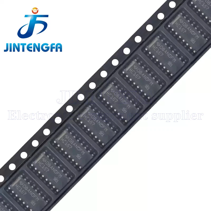 10 PZ SN74HC157DR HC157 74HC157 SOIC-16 Encoder Decodificatori Multiplexer Demultiplexer SMD IC - immagine 2