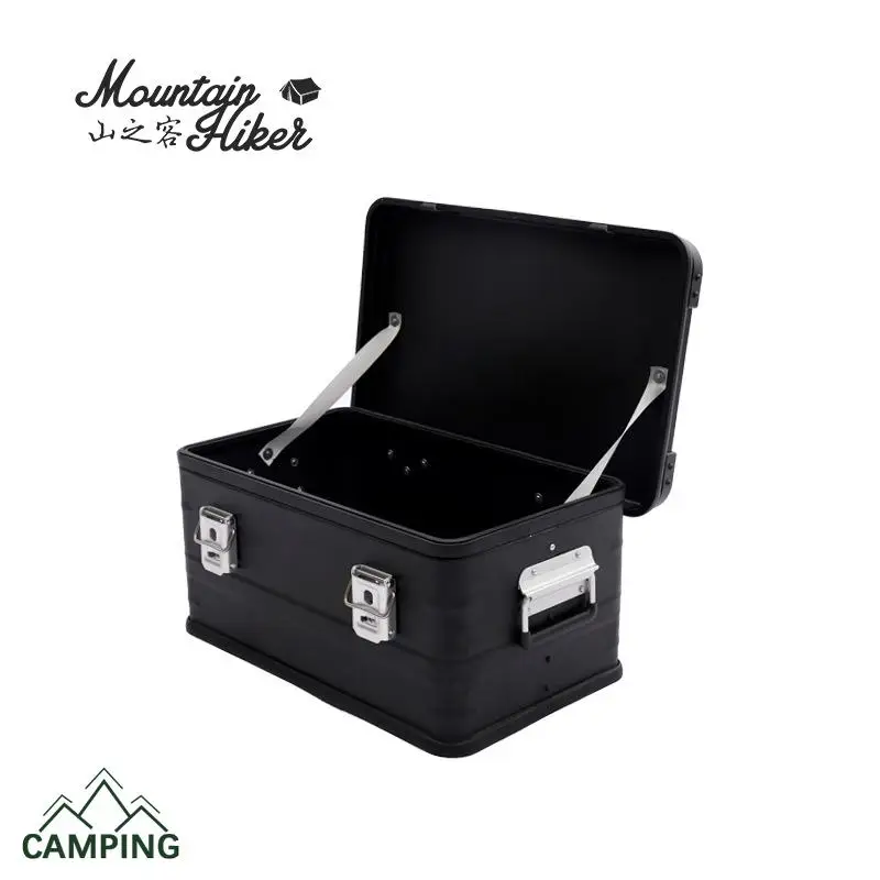 

Mountainhiker New Portable Flip Storage Dustproof Protective Box Outdoor Storage Aluminum Alloy Camping Self-driving Tour