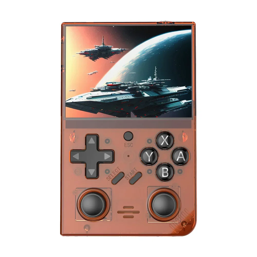 R35PlUS Retro Handheld 3.5 Inch Game Console Linux System Double Joystick Portable Pocket Video Player_voghion.com