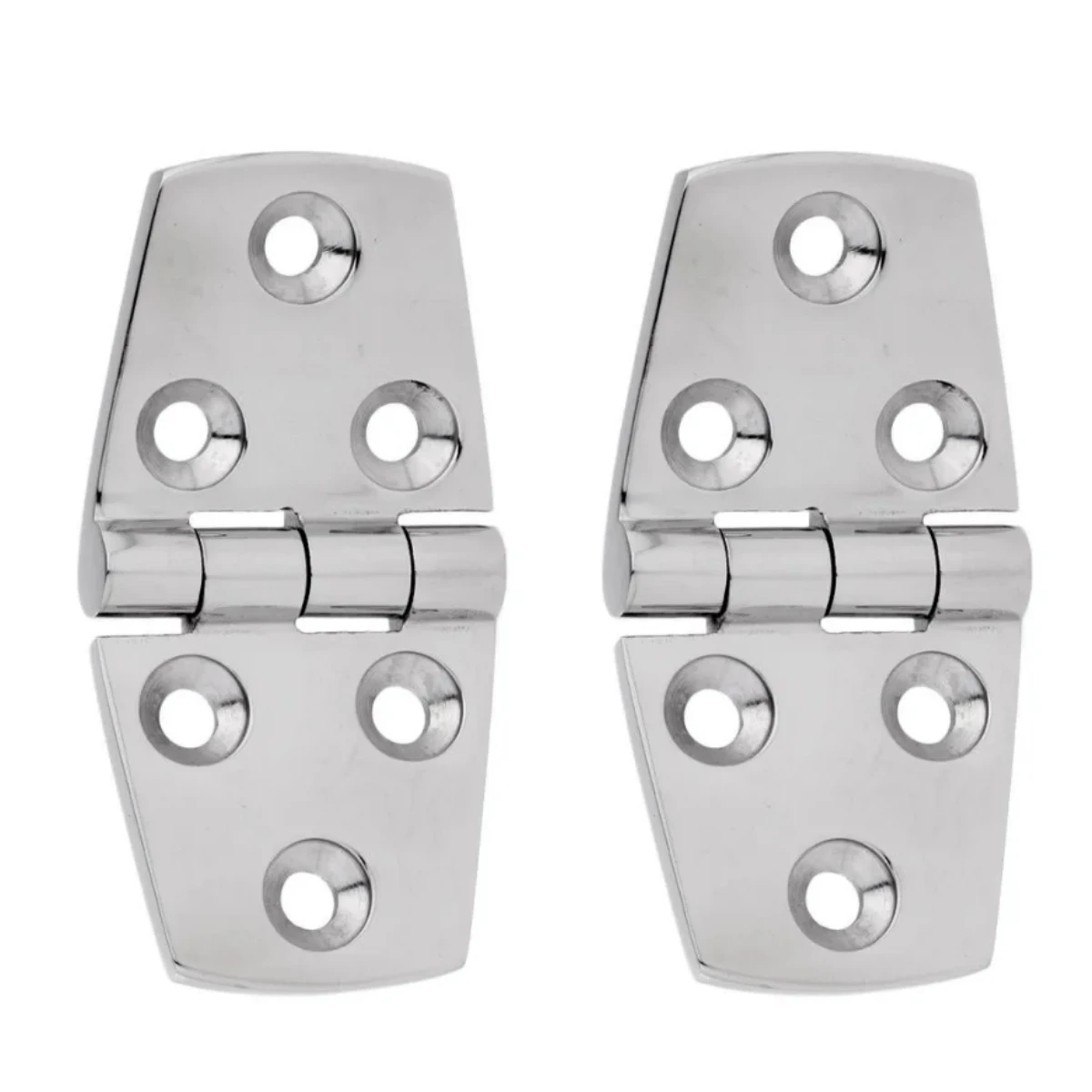 

ISURE MARINE AISI 316 Stainless Steel Boat Casting Strap Hinge 3" x 1-1/2" Pair