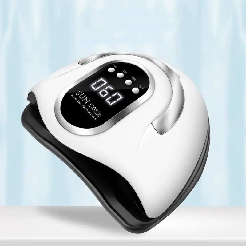 

Мощная УФ-лампа для ногтей с 66 светодиодами, лампа для сушки гель-лака для ногтей с умным датчиком, машинка для маникюра, оборудование для салона дизайна ногтей