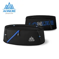 AONIJIE 4-way Stretch Hydration Running Belt Waist Pack Travel Money Bag Trail Marathon Gym Workout Fitness Mobile Phone Holder 1