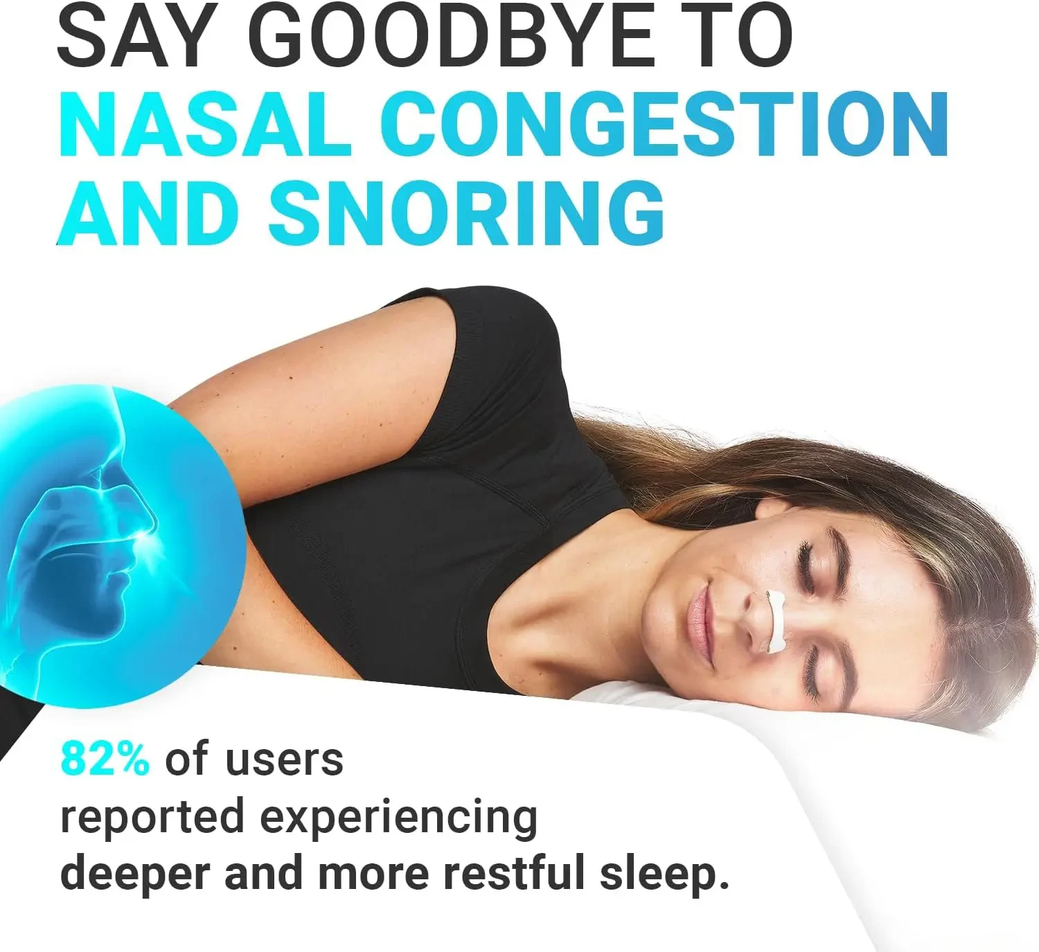 15/25Pairs Magnetic Nasal Strips Nasal Breathing Dilators Kits Increase Air Intake Improve Sleeping Reduce Snoring 5