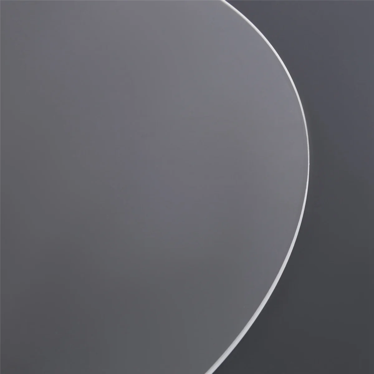 300mm X 3mm Acrylic Slip Mat for Phonograph Turntable Vinyl Anti-Static Practical Disc Player LP Mat Vinyl Record