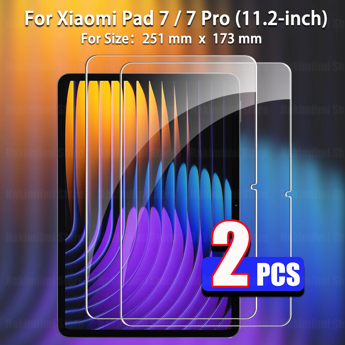 Premium Tempered Glass Screen Protector Duo Pack