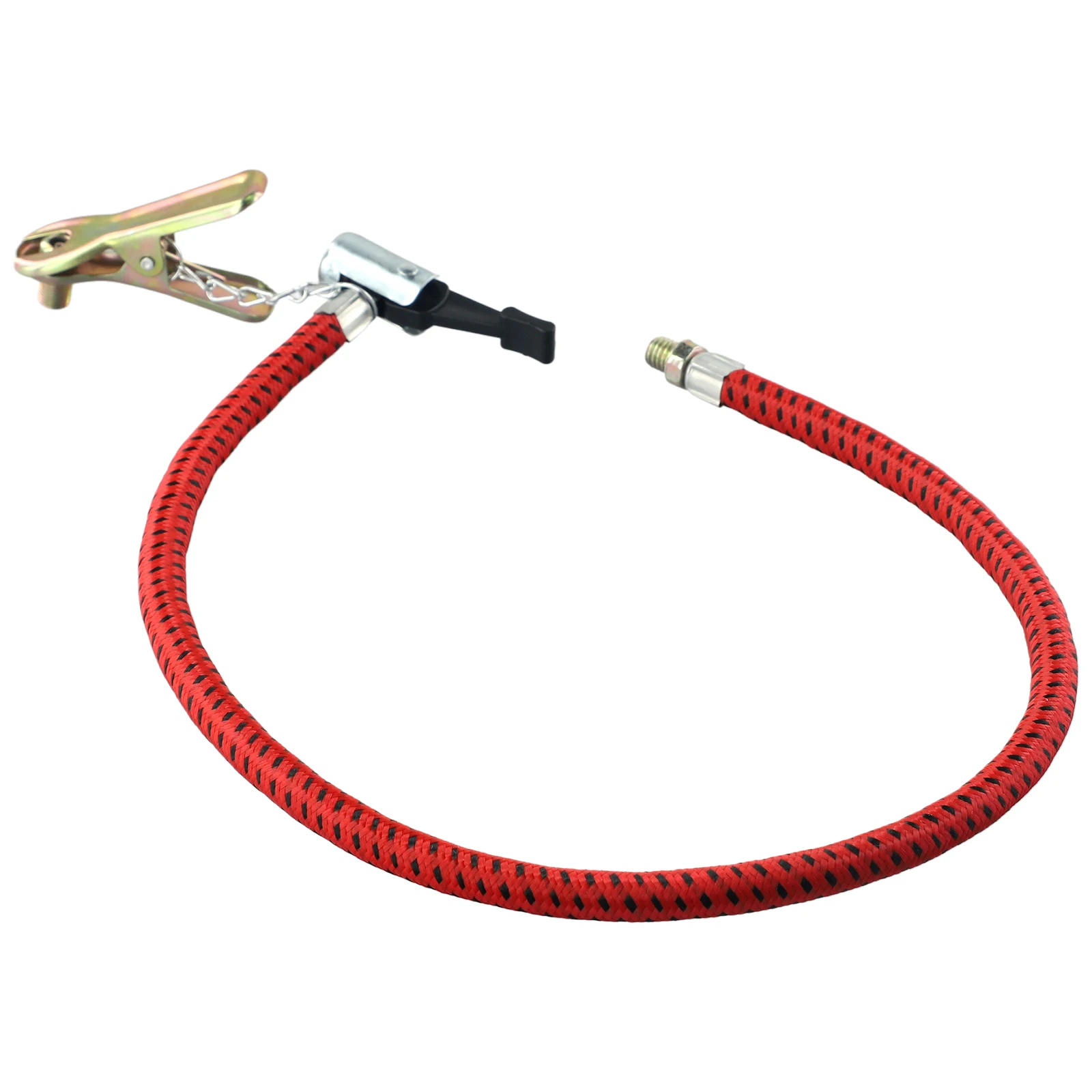

High Quality Brand New Air Pump Tube Inflator Hose Parts Practical Rubber+Metal Nozzle 100g Accessories Bicycle