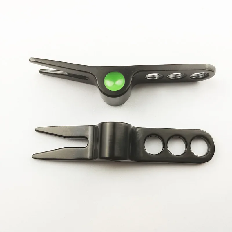 1PCS  Golf Divot tool Zinc Alloy Pitchfork Turf Tool