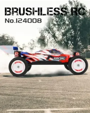 【ジャンク新品】WLtoys 124008 3S 2000mAh ⑨ 1/12 Fast RC Cars WLtoys 124008 2000mah 4x4 3s Brushless RC