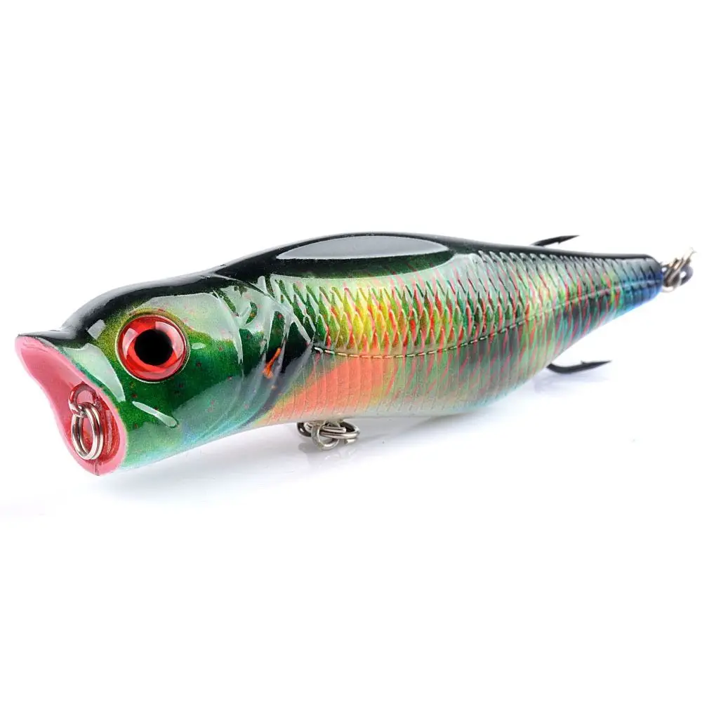 

UV Bionic Popper Lure Mino Floating 8.9cm/16g Pesca Fish Bait Sink Artificial Popper Wobbler Lure Carp