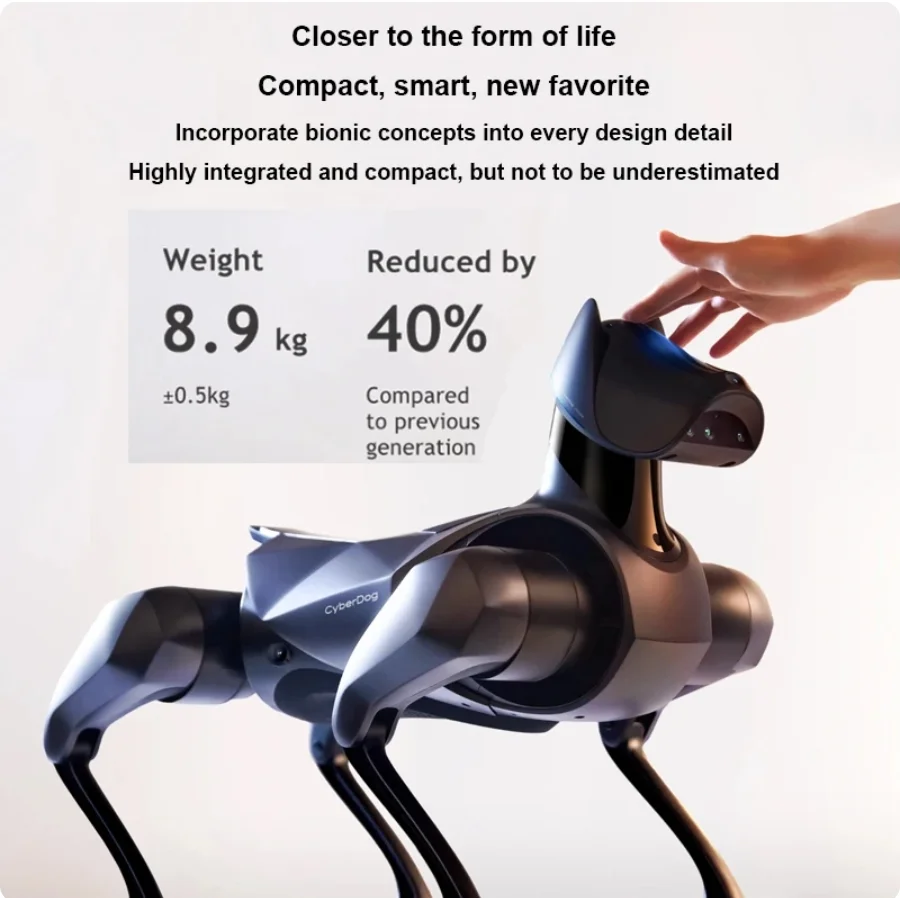 Xiaomi-Cyberdog 2鉄製卵ロボット犬,インテリジェント電子犬,ロボット