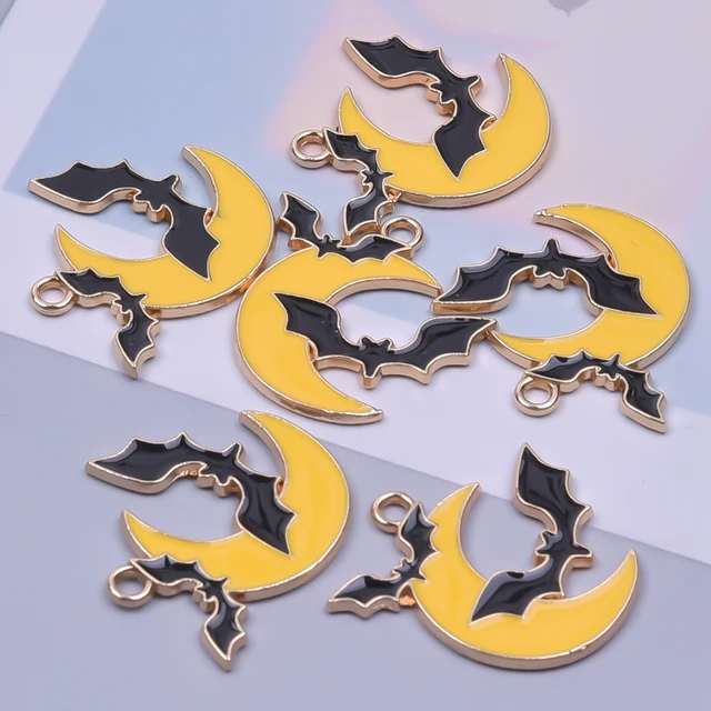 카와이 해골 마녀 에나멜 참으로 할로윈 정신 넣기