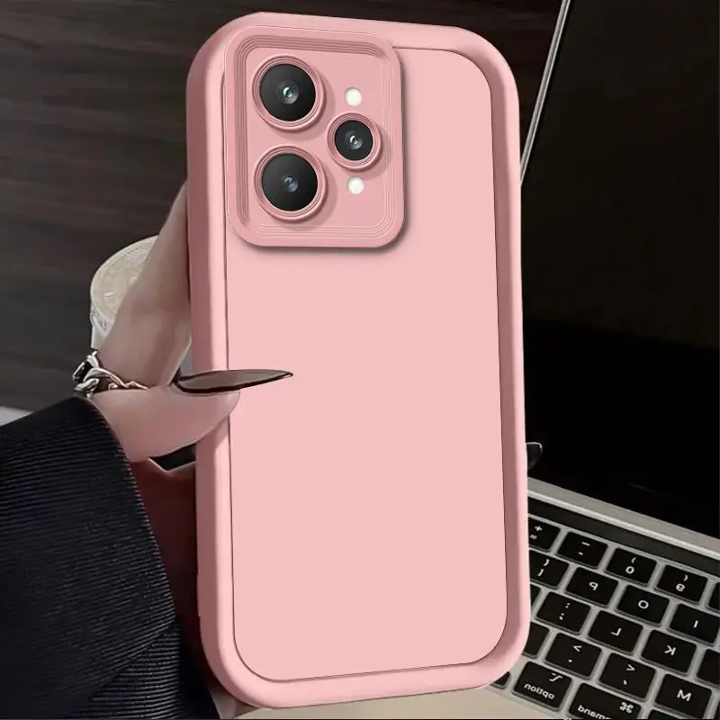Luxury Soft Matte Silicone Back Cover Phone Case