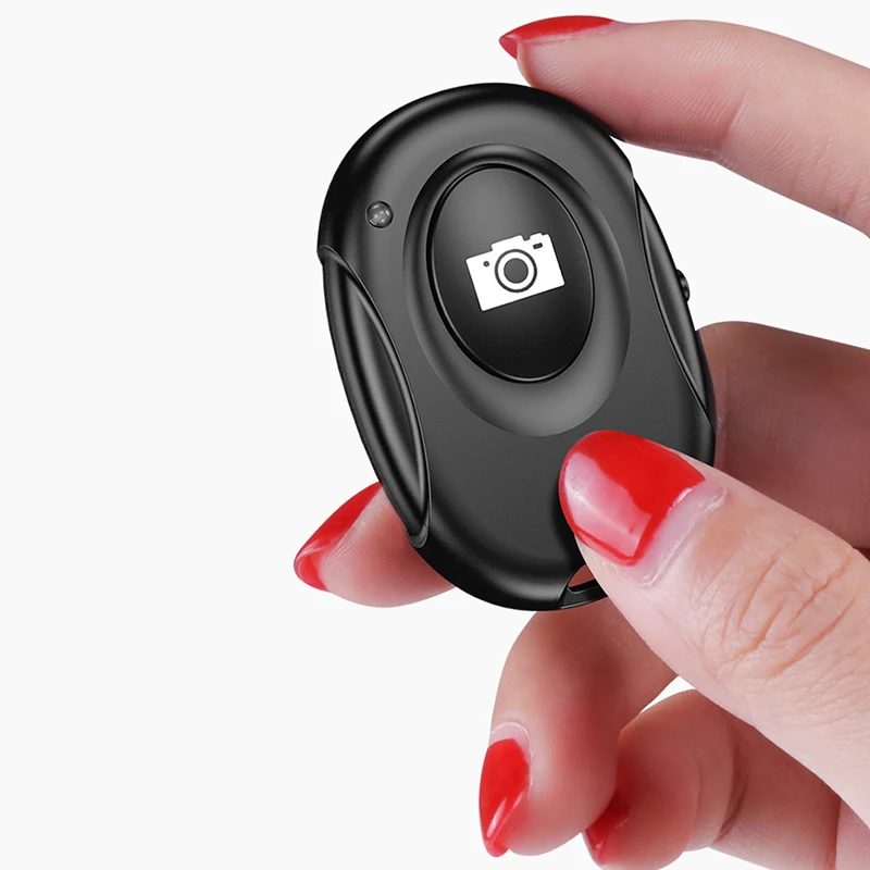 Mini Bluetooth Selfie Timer, Camera Shutter Remote Control, Camera Wireless Remote Control, for Ios, Android, Windows Phone