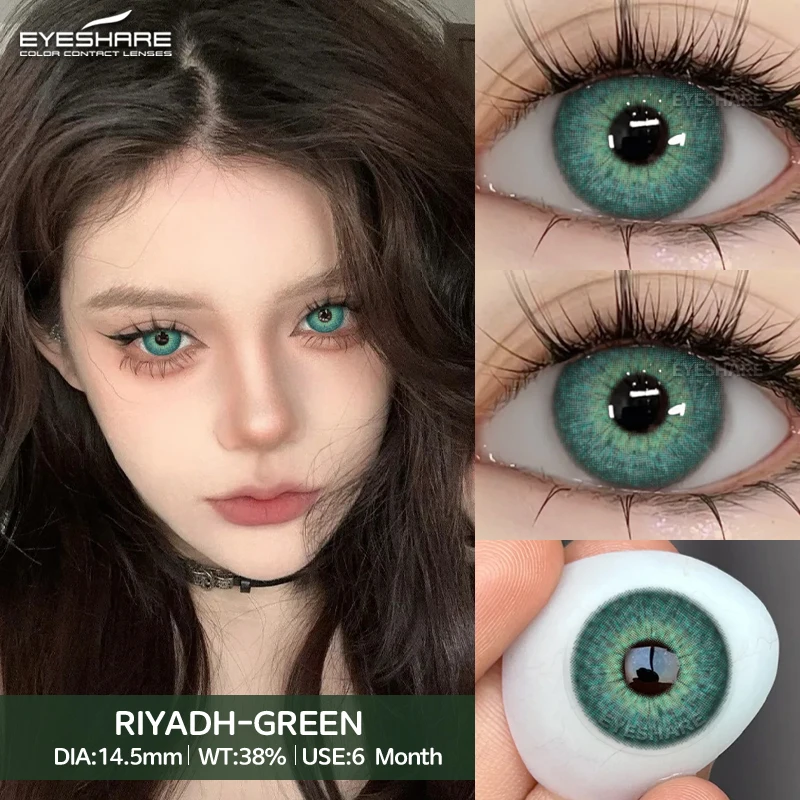 EYESHARE MADRID Serie Farbige Kontaktlinsen für Augen Lila Linsen Verrückte Halloween Anime Zubehör Schönheit Schüler Niedliche Linse – Detail 27