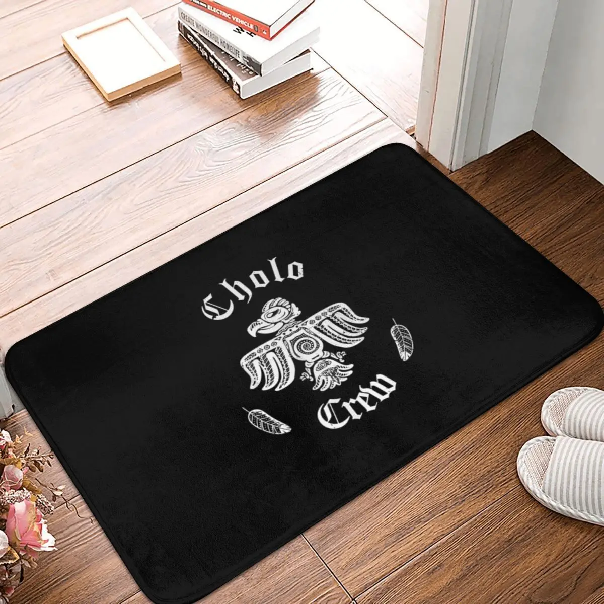 Cholo Crew Mexican Chicano Doormat Rug Carpet Mat Footpad Polyester Non