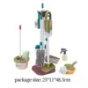 Kids Household Cleaning Tool Kids Broom, Dustpan and Mop Set Housework Cleaning 6