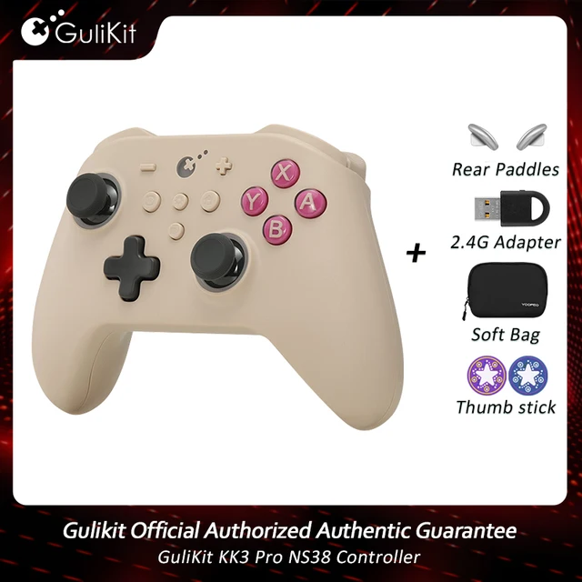 GuliKit KingKong 3 Pro Controller NS38 Wireless Bluetooth Gamepad Joystick for Nintendo Switch Windows Android macOS iOS 1