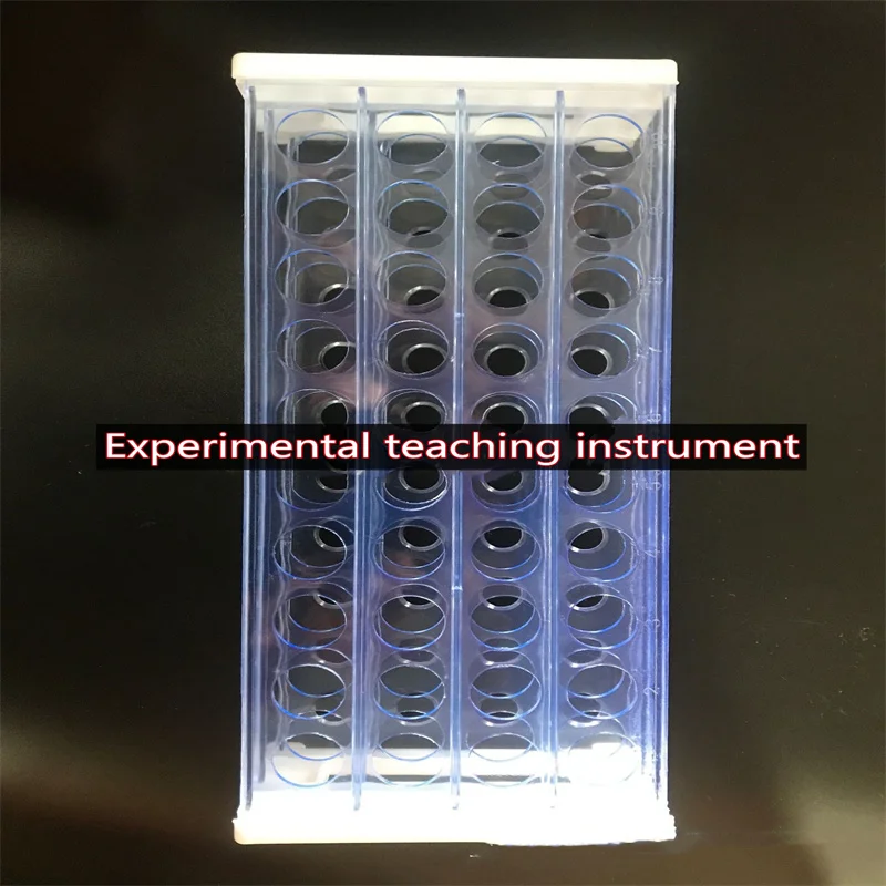Experimental Teaching Equipment, High Quality Plastic Test Tube Rack Aperture 13mm16mm 50 Holes Three Layers Detachable