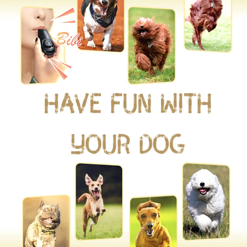 Benepaw Professional Dog Whistle Training Effectively Stop Barking Hunting High-Frequency Pitch Recall-Dog Clicker Pet Obedience