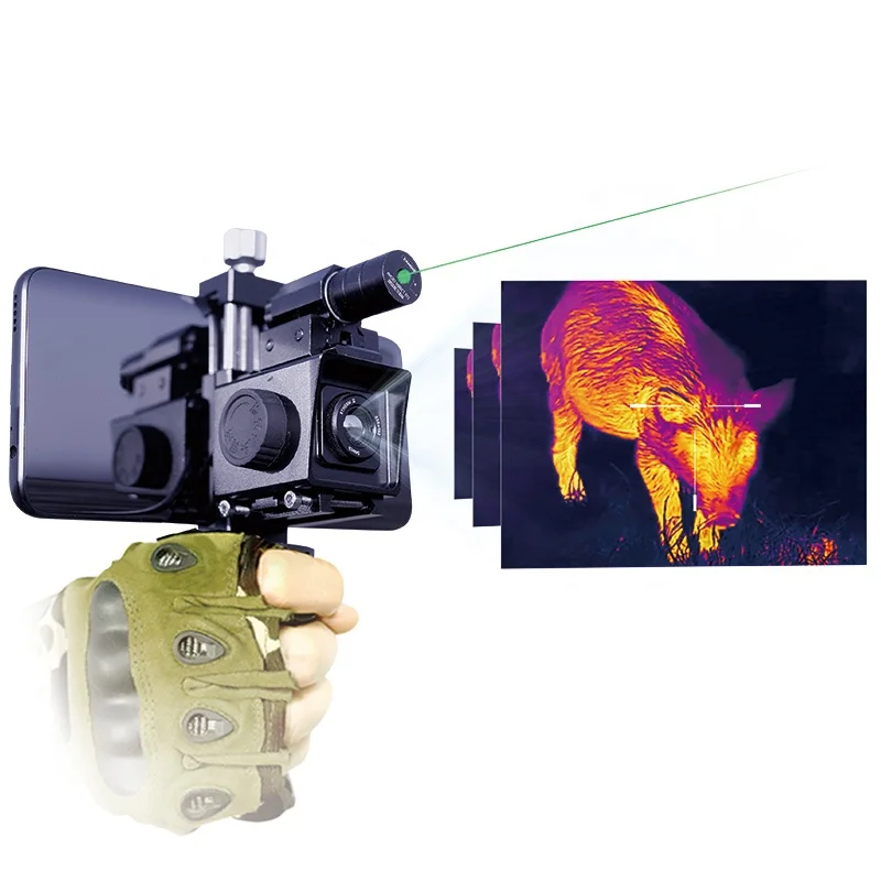 Infiray T2Pro hunt scope mate HD night vision thermal scanner observation binocular imaging