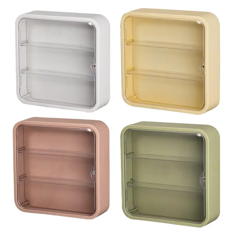 

Transparent Dustproof Minifigure Display Case With Magnetic Door Dust Proof Artcrafts Box Toy Doll Storage Organizer For Figures