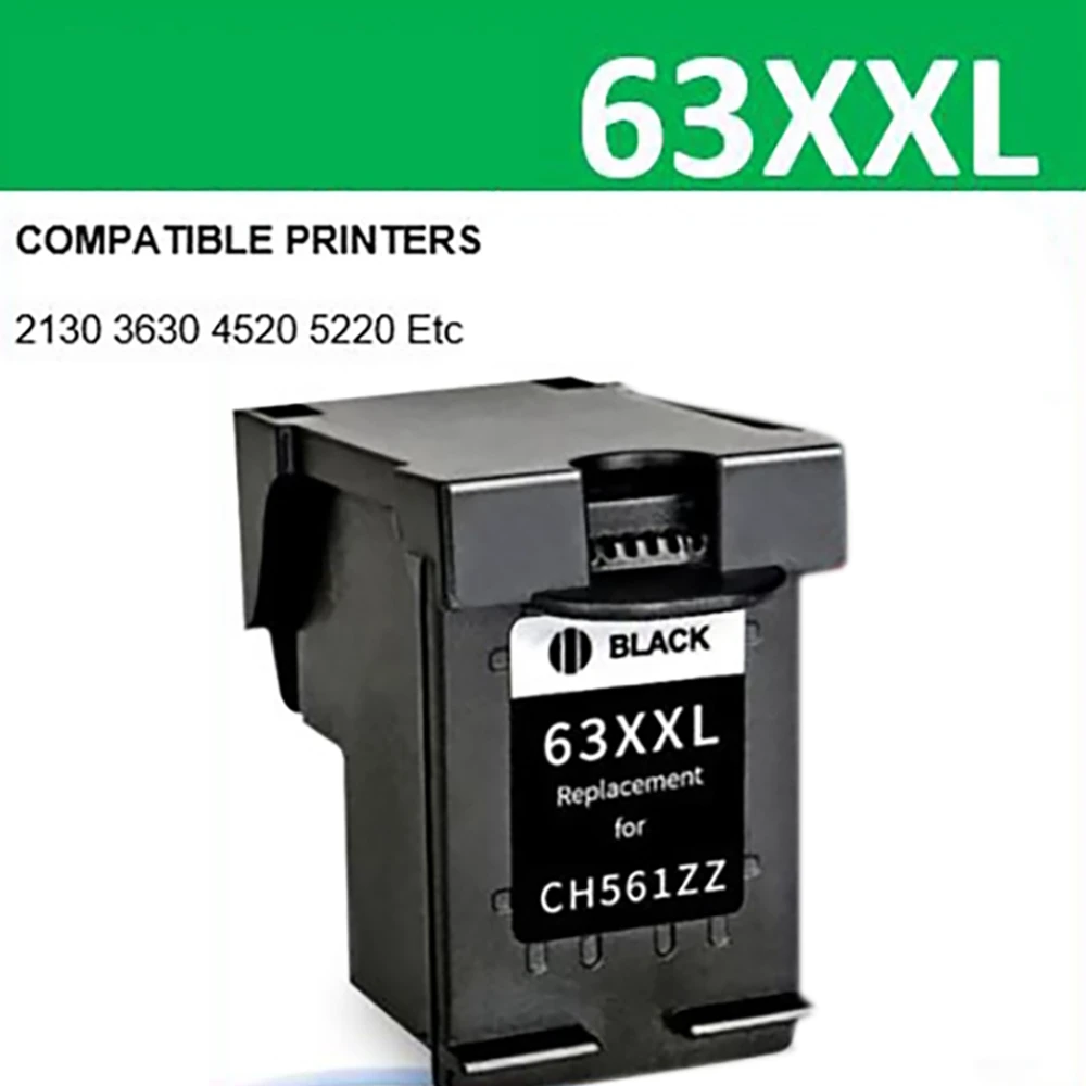 Cartucce 63Xxl Nero Compatibile Per Stampante Hp 2130 3630 3830 4520 4650 3632
