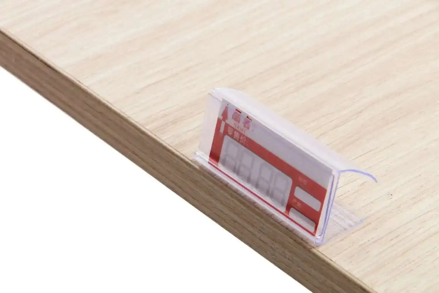 100 Stück transparente PETG-Glasregal-Schilder und Tickethalter – Detail 15