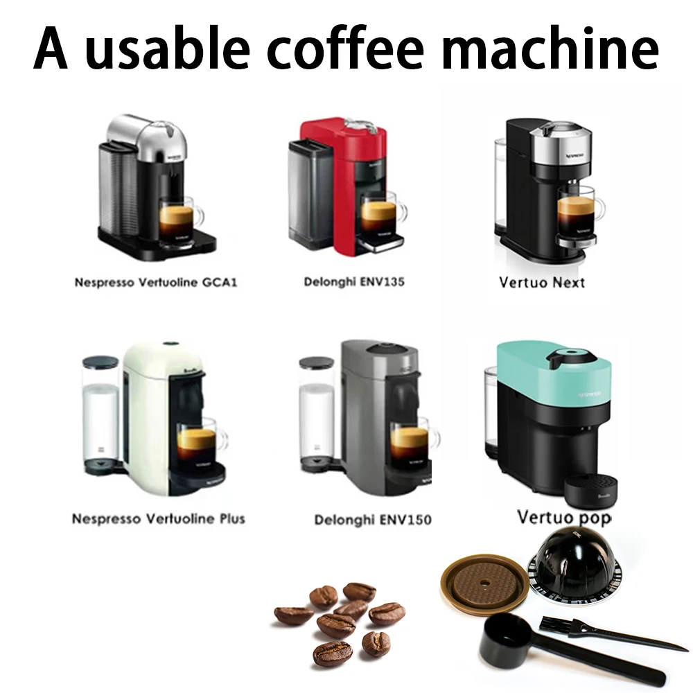 فلتر كبسولة قهوة من الألومنيوم قابل لإعادة الاستخد...